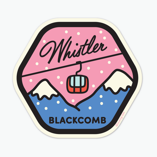 Whistler Blackcomb - Vinyl Sticker